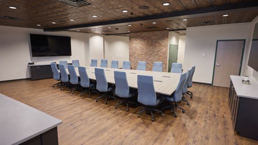 Conference Room Overlooking Downtown