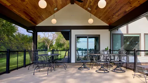 Cedar Plank Ceiling